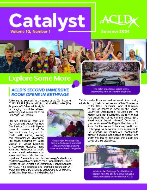 Catalyst Summer 24 Final Cover Copy Adults & Children with Learning